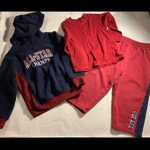 4T Fleece Champs Allstar Boys Sweat Bundle